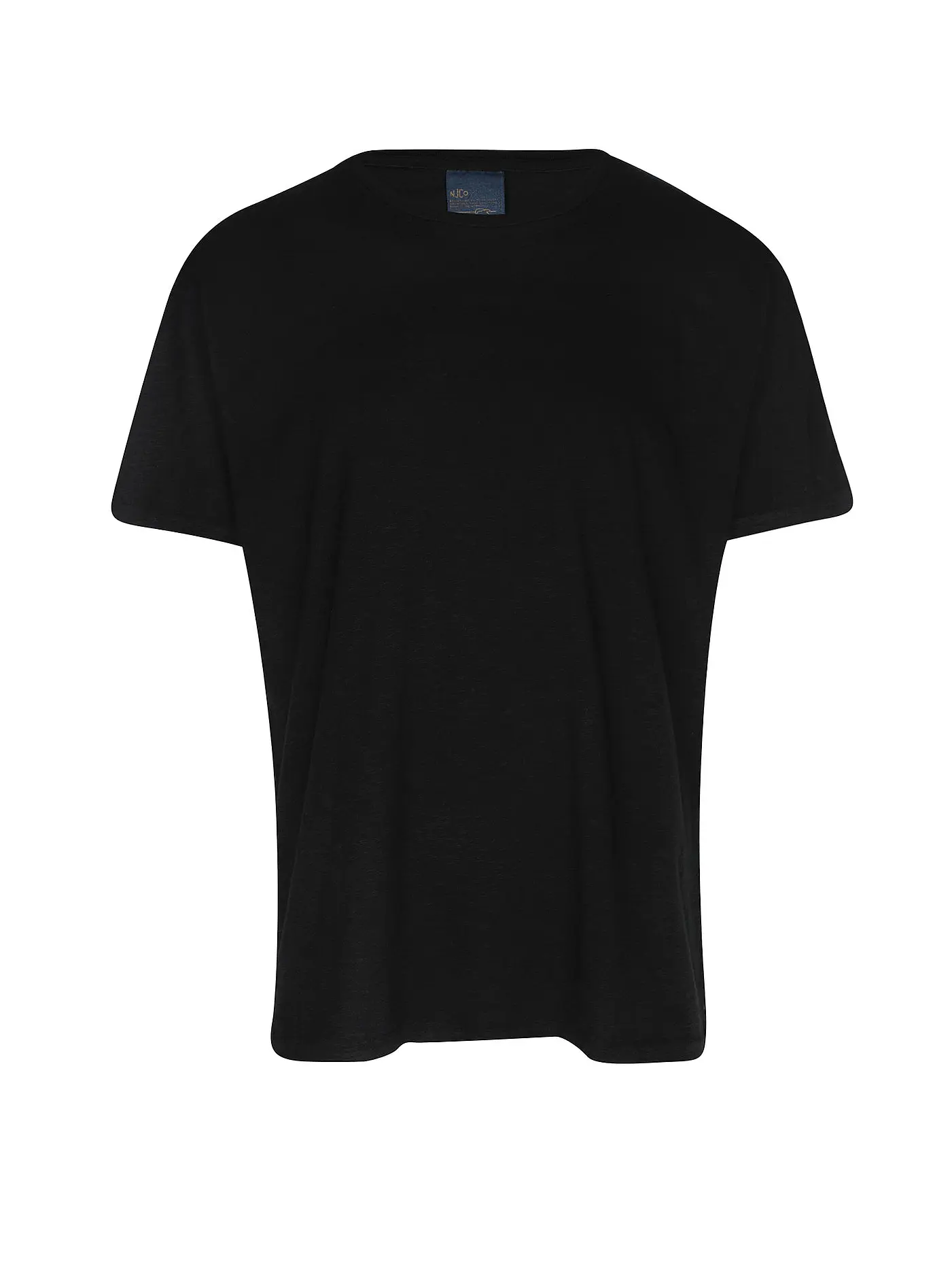NUDIE JEANS | T-Shirt ROFFE | schwarz
